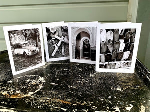black and white greeting cards